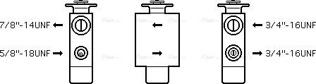 Ava Quality Cooling VN1101 - Расширительный клапан, кондиционер autosila-amz.com