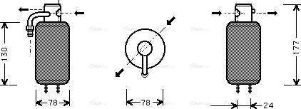 Ava Quality Cooling VND051 - Осушитель, кондиционер autosila-amz.com