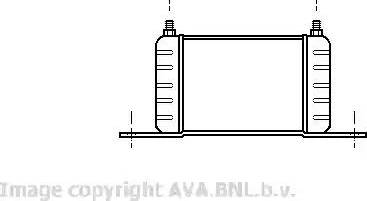 Ava Quality Cooling VO3068 - Масляный радиатор, автоматическая коробка передач autosila-amz.com