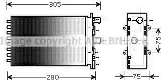 Ava Quality Cooling VWA6239 - Теплообменник, отопление салона autosila-amz.com