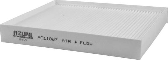 Azumi AC11007 - Фильтр воздуха в салоне autosila-amz.com