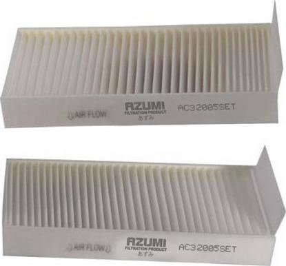 Azumi AC32005SET - Фильтр воздуха в салоне autosila-amz.com