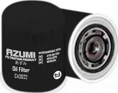 Azumi C43022 - Масляный фильтр autosila-amz.com