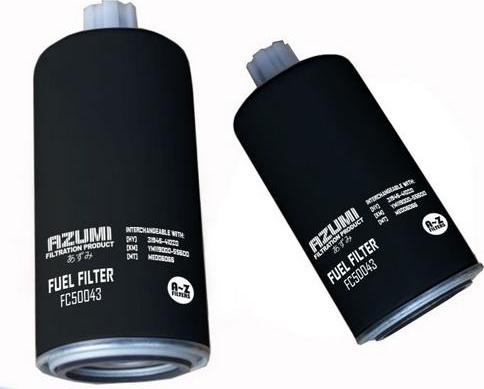 Azumi FC50043 - Топливный фильтр autosila-amz.com