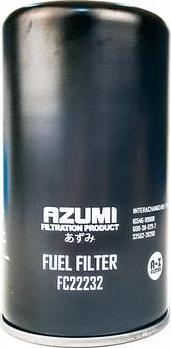 Azumi FC22232 - Фильтр топливный NISSAN autosila-amz.com