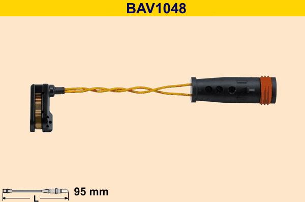 Barum BAV1048 - Сигнализатор, износ тормозных колодок autosila-amz.com