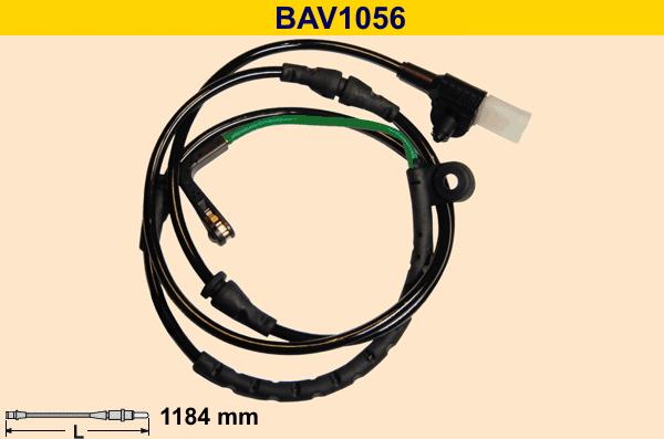 Barum BAV1056 - Сигнализатор, износ тормозных колодок autosila-amz.com