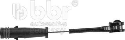 BBR Automotive 001-10-08339 - Сигнализатор, износ тормозных колодок autosila-amz.com