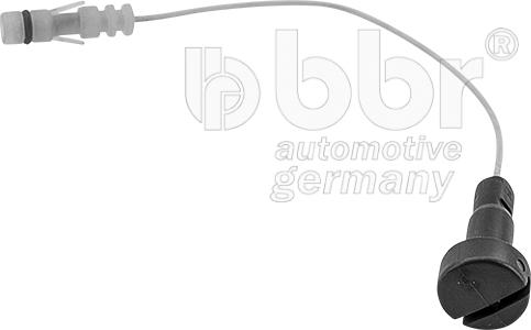 BBR Automotive 001-10-02345 - Сигнализатор, износ тормозных колодок autosila-amz.com
