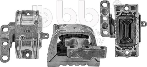 BBR Automotive 001-10-18346 - Подушка, опора, подвеска двигателя autosila-amz.com