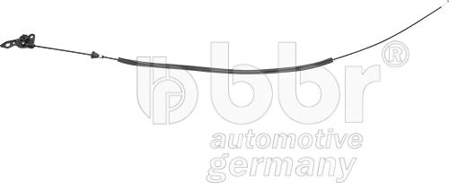 BBR Automotive 001-10-17601 - Тросик замка капота autosila-amz.com