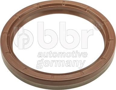 BBR Automotive 001-10-25248 - Уплотняющее кольцо, коленчатый вал autosila-amz.com