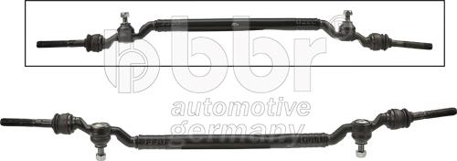 BBR Automotive 001-10-23233 - Продольная рулевая штанга, тяга autosila-amz.com