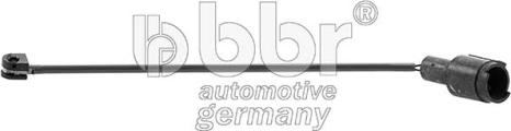 BBR Automotive 003-10-00578 - Сигнализатор, износ тормозных колодок autosila-amz.com