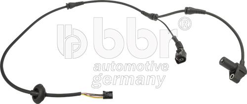 BBR Automotive 002-40-09198 - Датчик ABS, частота вращения колеса autosila-amz.com