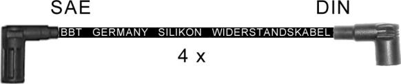 BBT ZK1366 - Комплект проводов зажигания autosila-amz.com