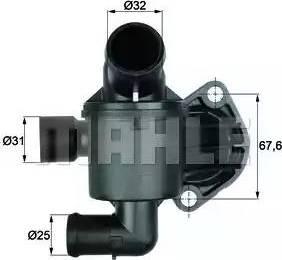 Behr TI 35 87 - Термостат охлаждающей жидкости / корпус autosila-amz.com
