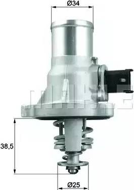 Behr TM 41 105 - Термостат охлаждающей жидкости / корпус autosila-amz.com