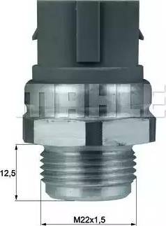 Behr TSW 48D - Термовыключатель, вентилятор радиатора / кондиционера autosila-amz.com