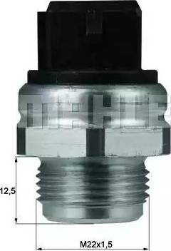 Behr TSW 51D - Термовыключатель, вентилятор радиатора / кондиционера autosila-amz.com