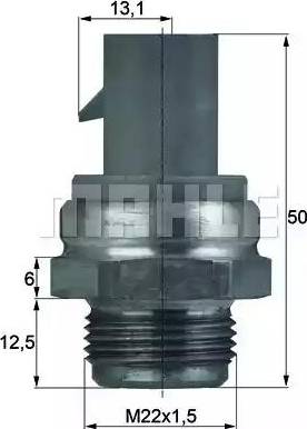 Behr TSW 14D - Термовыключатель, вентилятор радиатора / кондиционера autosila-amz.com