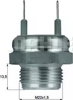 Behr TSW 1 - Термовыключатель, вентилятор радиатора / кондиционера autosila-amz.com
