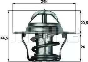 Behr TX 4 92D - Термостат охлаждающей жидкости / корпус autosila-amz.com
