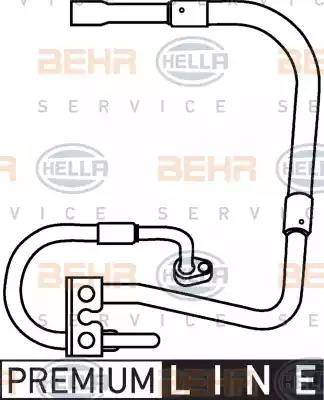 BEHR HELLA Service 9GS 351 337-281 - Трубопровод высокого давления, кондиционер autosila-amz.com