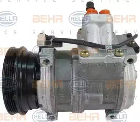 BEHR HELLA Service 8FK 351 110-091 - Компрессор кондиционера autosila-amz.com