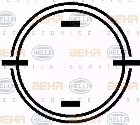 BEHR HELLA Service 8FK 351 133-531 - Компрессор кондиционера autosila-amz.com