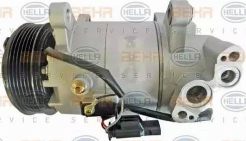 BEHR HELLA Service 8FK 351 339-741 - Компрессор кондиционера autosila-amz.com