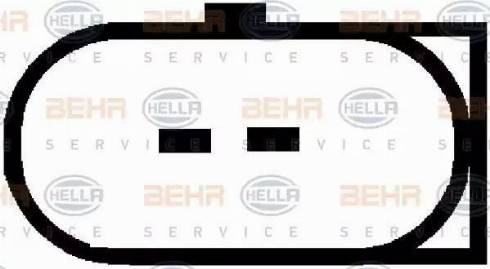 BEHR HELLA Service 8FK 351 322-741 - Компрессор кондиционера autosila-amz.com