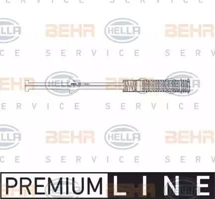 BEHR HELLA Service 8FT 351 198-471 - Осушитель, кондиционер autosila-amz.com