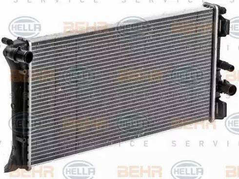 BEHR HELLA Service 8MK 376 900-264 - Радиатор, охлаждение двигателя autosila-amz.com