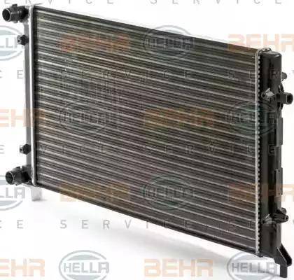 BEHR HELLA Service 8MK 376 700-494 - Радиатор, охлаждение двигателя autosila-amz.com