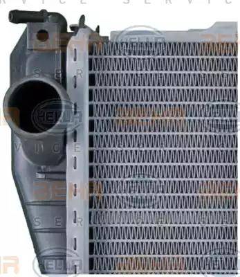 BEHR HELLA Service 8MK 376 710-301 - Радиатор, охлаждение двигателя autosila-amz.com