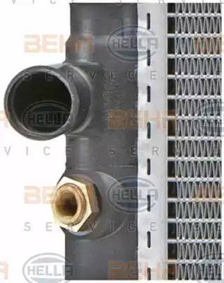 BEHR HELLA Service 8MK 376 710-331 - Радиатор, охлаждение двигателя autosila-amz.com