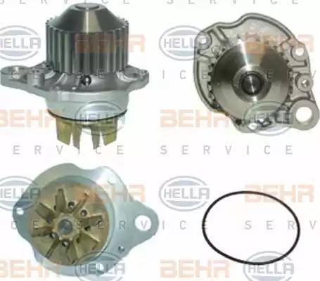 BEHR HELLA Service 8MP 376 805-091 - Водяной насос autosila-amz.com