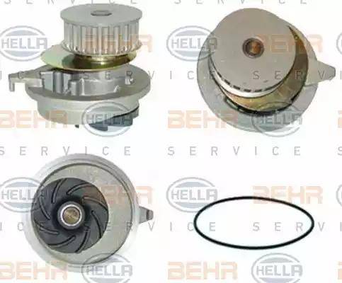 BEHR HELLA Service 8MP 376 800-721 - Водяной насос autosila-amz.com