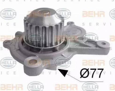 BEHR HELLA Service 8MP 376 801-184 - Водяной насос autosila-amz.com