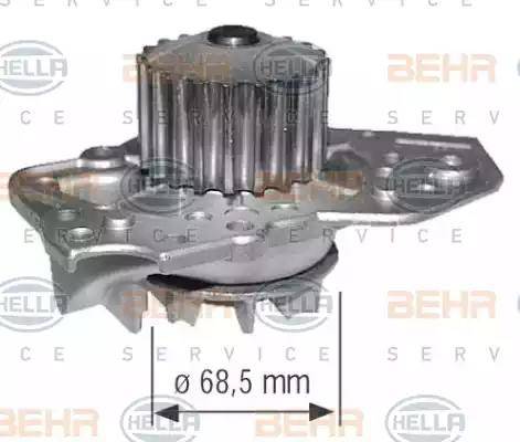 BEHR HELLA Service 8MP 376 803-144 - Водяной насос autosila-amz.com