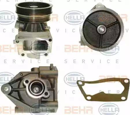 BEHR HELLA Service 8MP 376 802-401 - Водяной насос autosila-amz.com