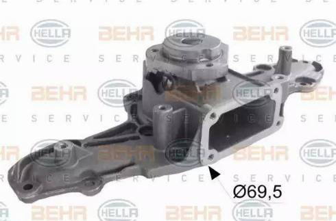 BEHR HELLA Service 8MP 376 802-354 - Водяной насос autosila-amz.com