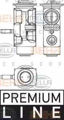 BEHR HELLA Service 8UW 351 239-611 - Расширительный клапан, кондиционер autosila-amz.com
