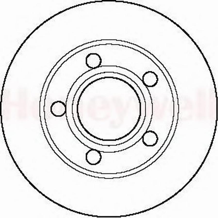 BENDIX 562089 B - Тормозной диск autosila-amz.com