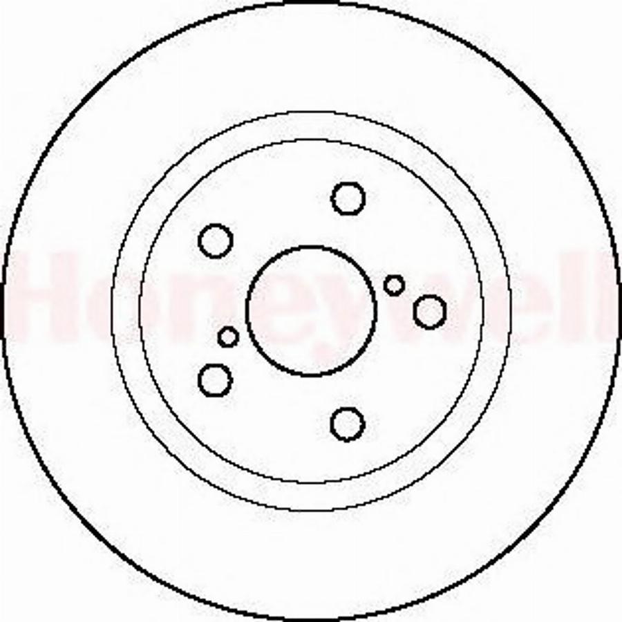 BENDIX 562119 B - Тормозной диск autosila-amz.com