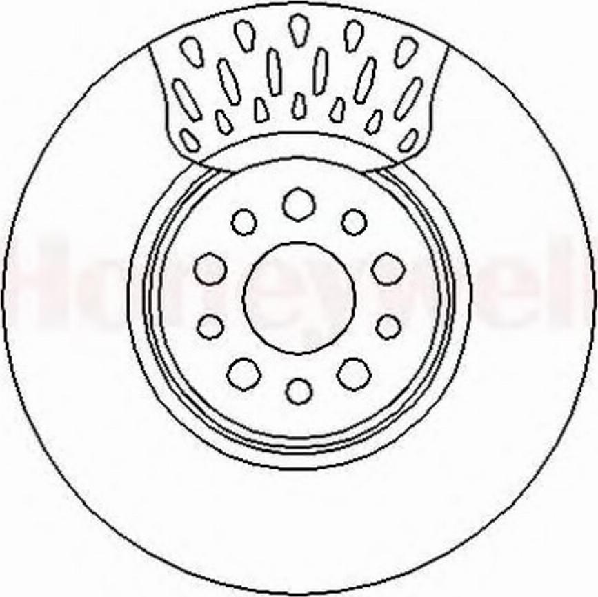 BENDIX 562394B - Тормозной диск autosila-amz.com