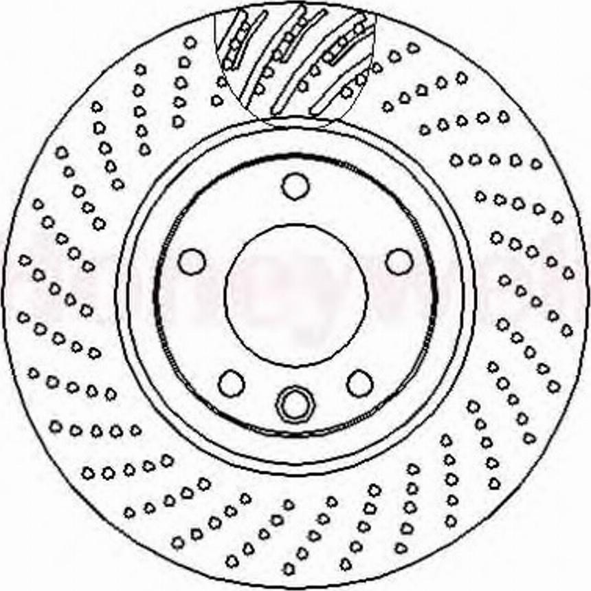 BENDIX 562359B - Тормозной диск autosila-amz.com