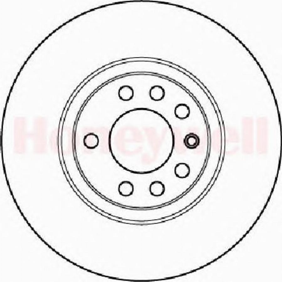 BENDIX 562240 B - Тормозной диск autosila-amz.com