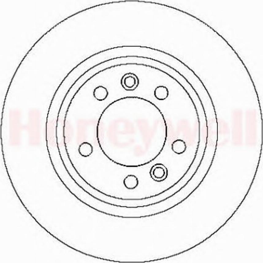 BENDIX 562253 B - Тормозной диск autosila-amz.com